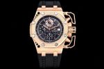Audemars Piguet Cufflinks AP Royal Oak Survivo Gold Steel Case diameter 44mm Watch